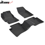 2022-2026 Toyota Corolla Cross AWD 3D TPE Floor Mats Carpet Liner 3PCS + Rear Cargo Trunk Mat