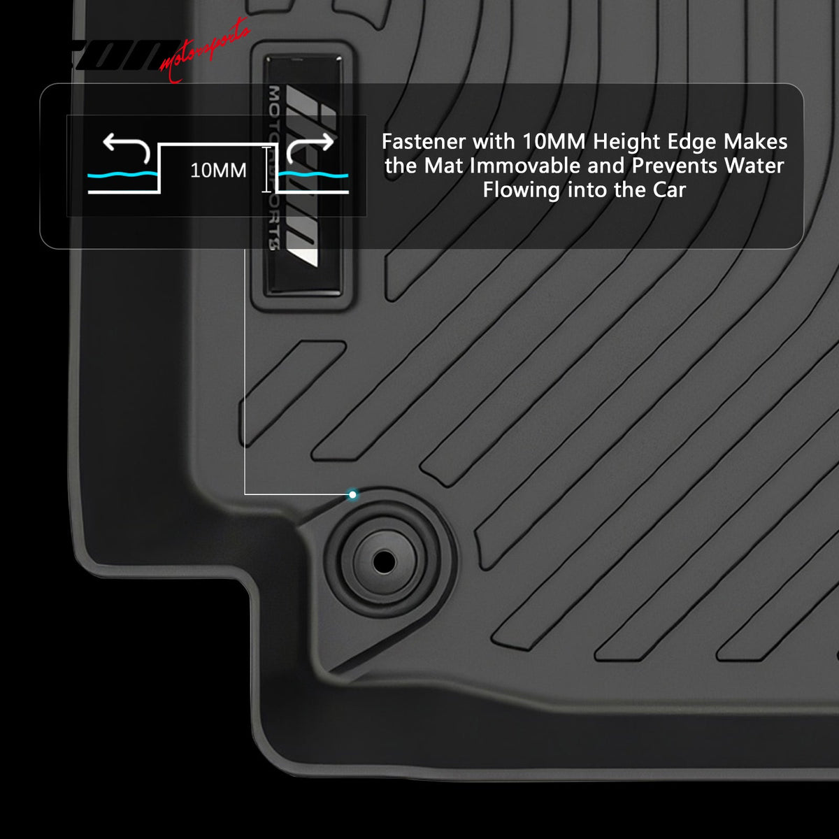 1998-2002 Toyota Corolla 3D Molded Floor Mat Carpet TPE Window Visors