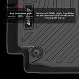 1998-2002 Toyota Corolla 3D Molded Floor Mat Carpet TPE Window Visors