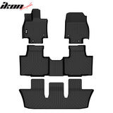 2024-2025 Toyota Grand Highlander 7 Seats 3D Floor Mats Carpet TPE