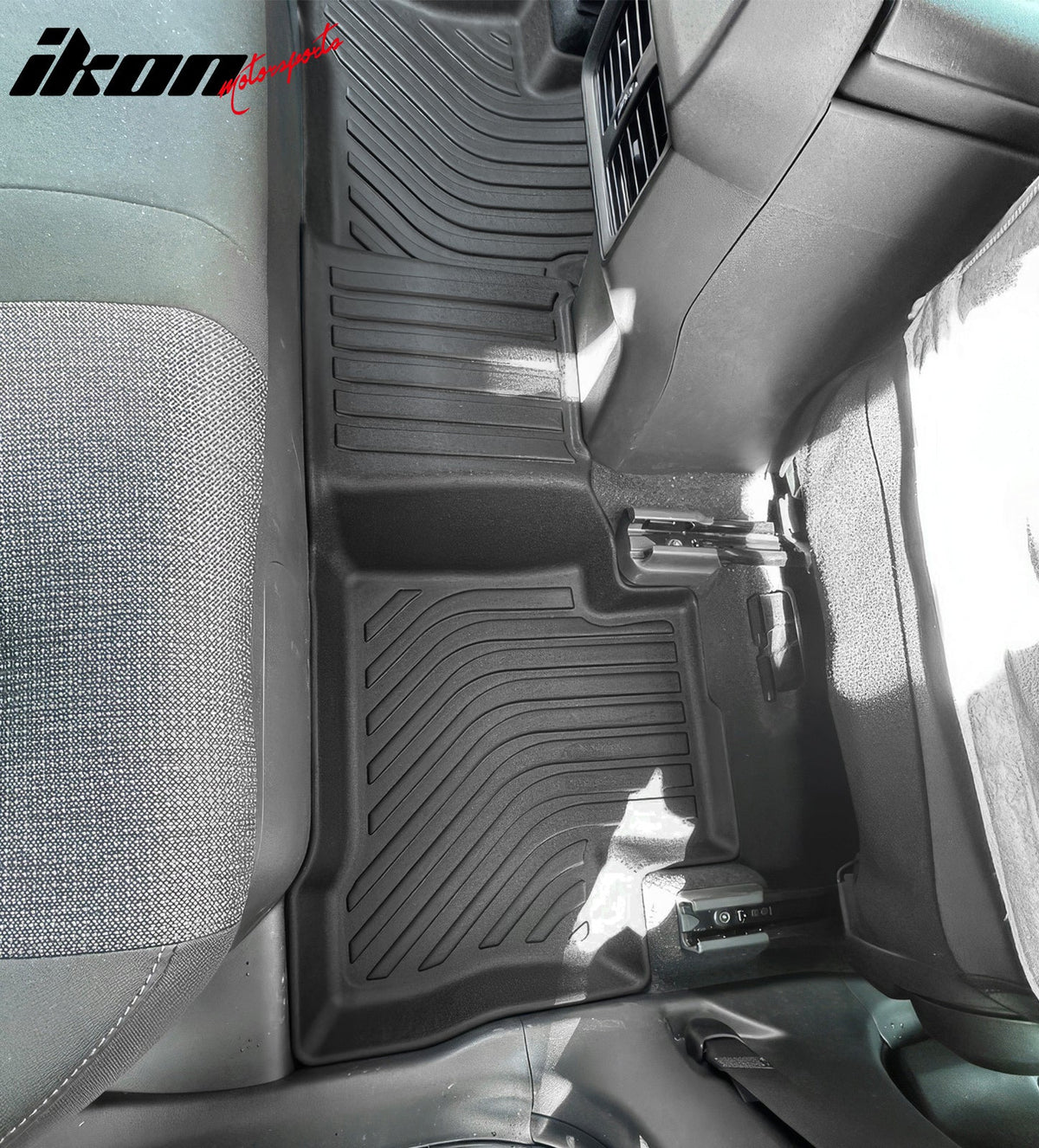 2026 Toyota RAV4 Hybrid 3D TPE All Weather Waterproof Anti-Slip Front Rear Driver Passenger Side Interior Floor Mats Cargo Liner Carpets Black 3PCS