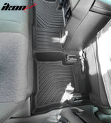 2026 Toyota RAV4 Hybrid 3D TPE All Weather Waterproof Anti-Slip Front Rear Driver Passenger Side Interior Floor Mats Cargo Liner Carpets Black 3PCS