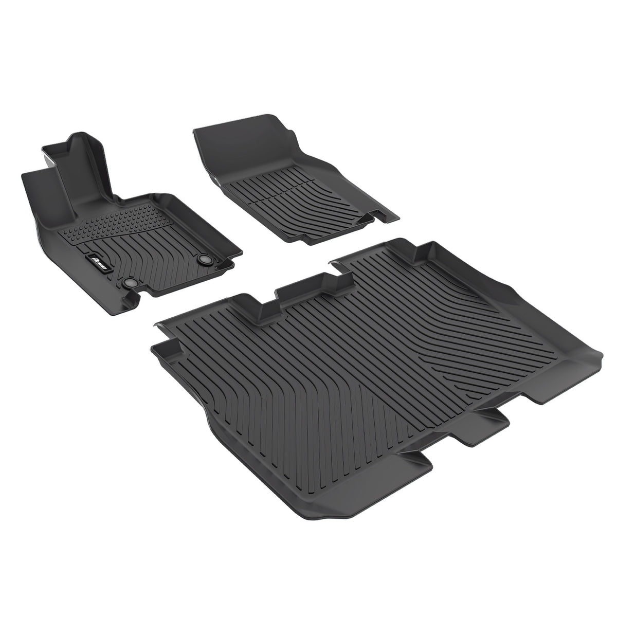 2024-2025 Tesla Cybertruck Floor Mats TPE Carpets All Weather 3D Liner