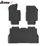 2023-2024 Tesla Cybertruck Front Rear Storage Mats TPE Floor Liners