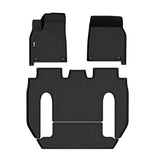 Car Floor Mat for 2022-2024 Tesla Model X 6 Seats All Weather 3D TPE