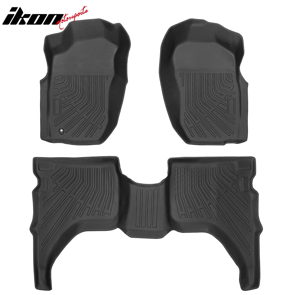 2001-2004 Toyota Tacoma Double Cab Anti-Slip Floor Mats All Weather Carpets TPE