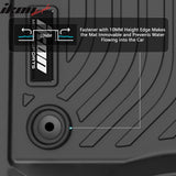 Floor Mat for Toyota 4Runner 4DR 1996-2002 3D Molded All Season Carpet TPE