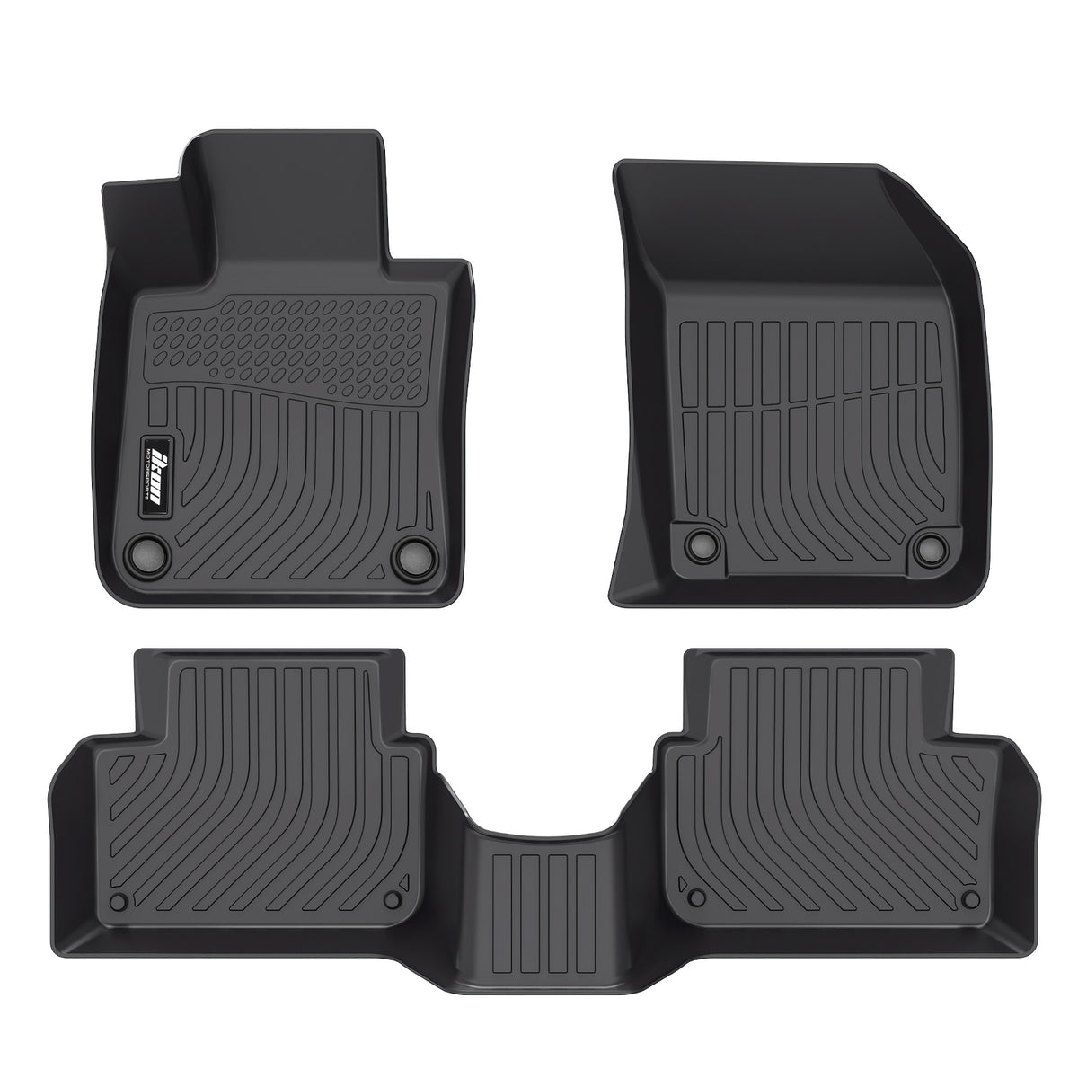 19-25 Volvo S60/19-21 V60 Floor Mats TPE Carpet All Weather 3D Liner