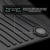 19-25 Volvo S60/19-21 V60 Floor Mats TPE Carpet IKON Style 3D Liner