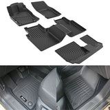 2018-2024 VW Tiguan 7 Seats 3D TPE All Season Floor Mats Carpets 4PCS