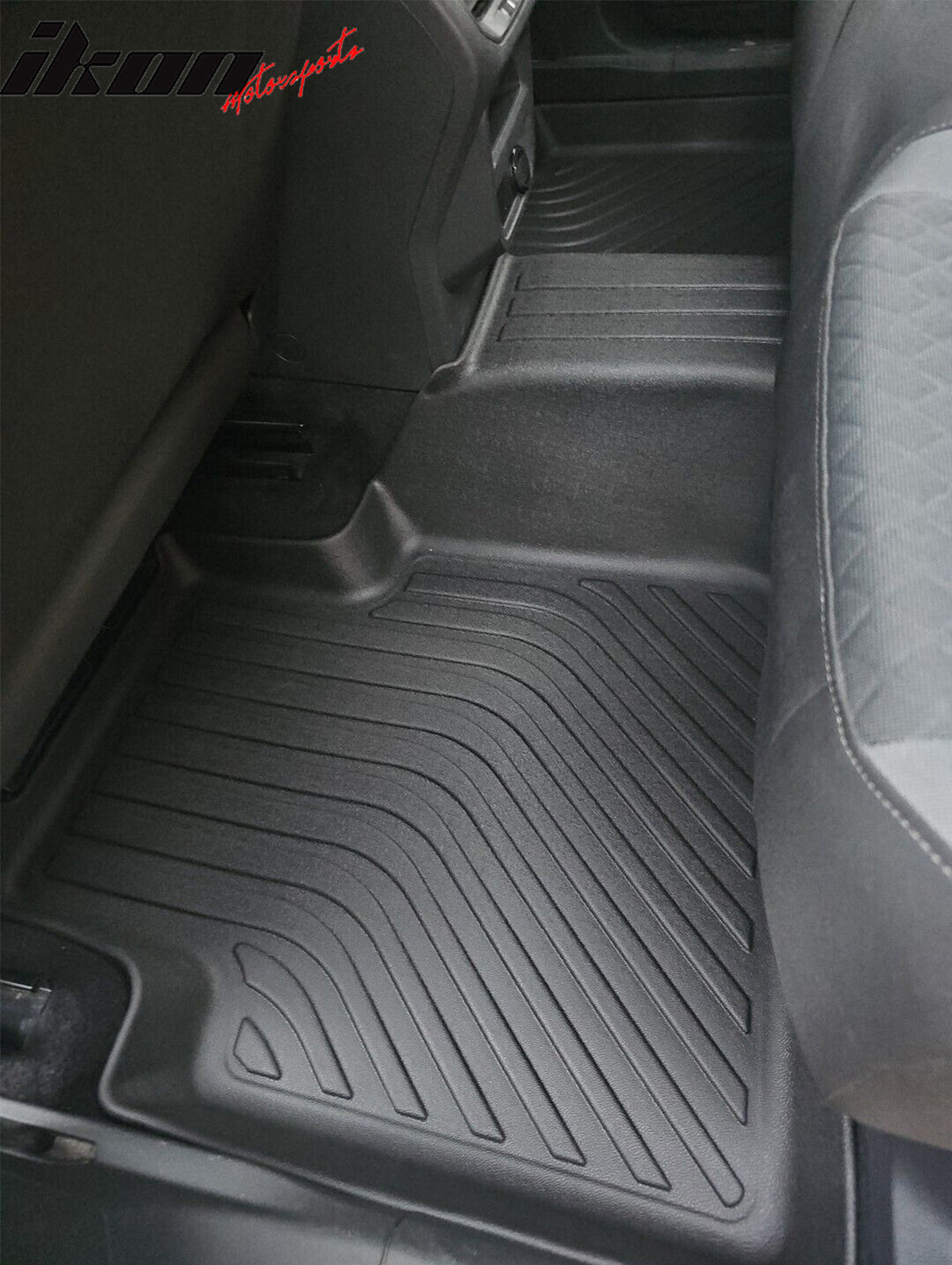 2018-2024 VW Tiguan 7 Seats 3D TPE All Weather Floor Mats Carpets + Rear Seat Backrest Mats