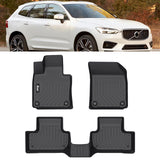18-21/2025-2026 Volvo XC60 PHEV/22-24 XC60 Recharge Floor Mats TPE 3D Carpets