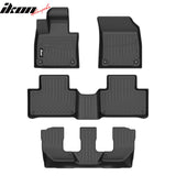 2016-2025 Volvo XC90 7-Seat 3D Molded Floor Mat All Weather Carpet TPE