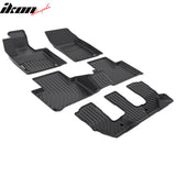 2016-2025 Volvo XC90 Recharge 7-Seat 3D All Weather Floor Mats TPE 4PC