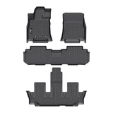 2019-2025 Subaru Ascent 8 Seats Bench Seat 3D Floor Mats Carpets TPE