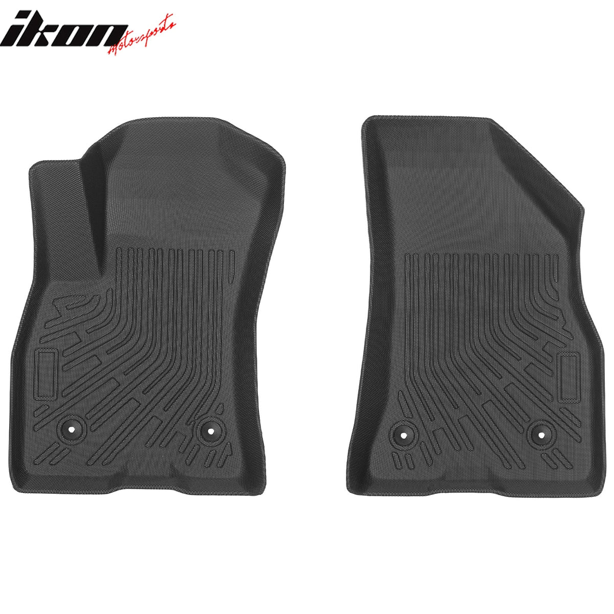 2015-2021 Ram ProMaster City Anti-Slip Front Floor Mats All Weather Carpets TPE