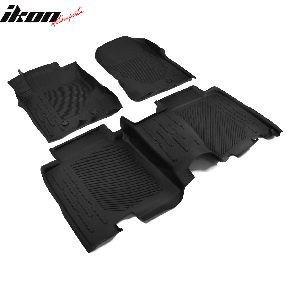 Car Floor Mat for 21-2025 Ford Bronco All Weather 3D Carpet Liner TPE