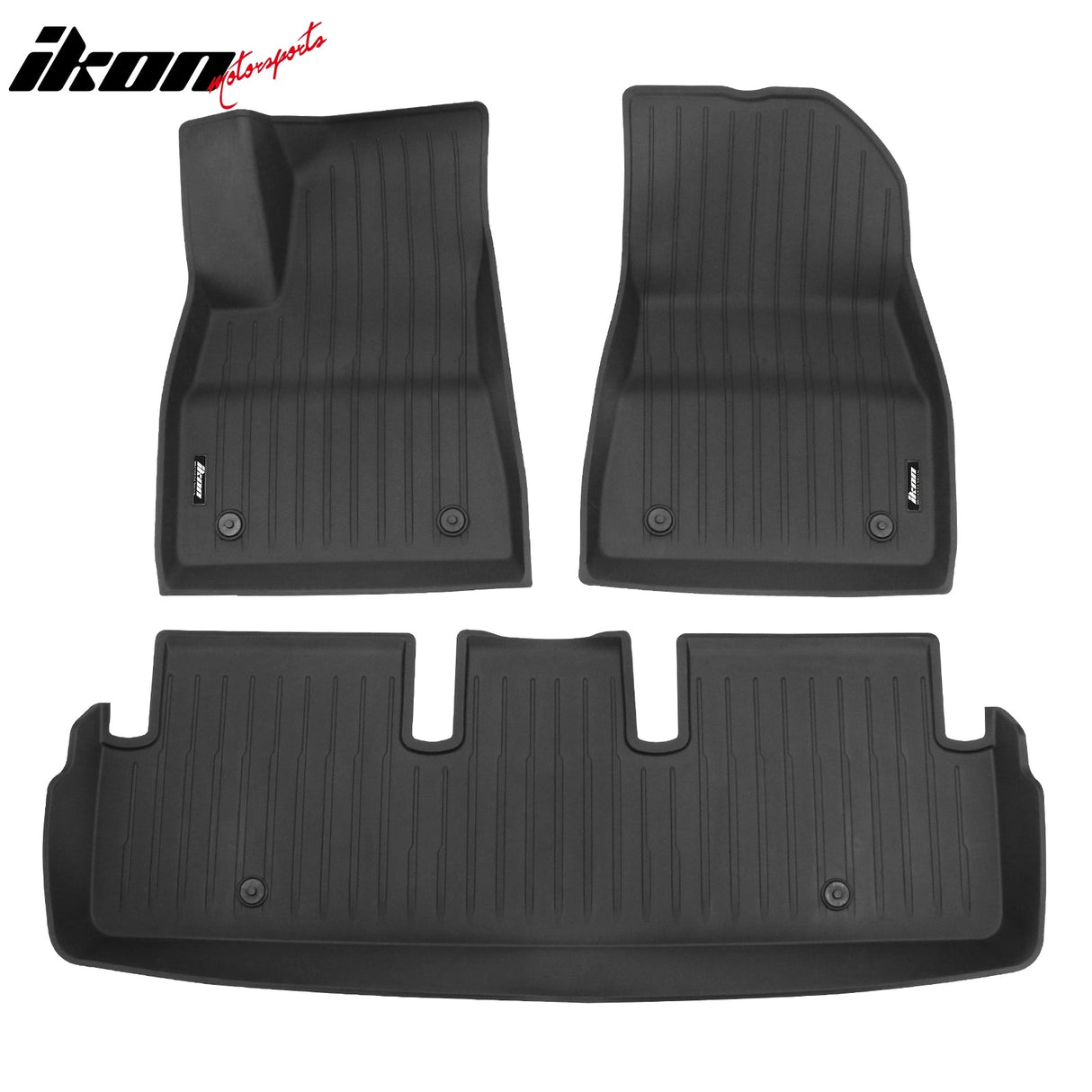 2024-2025 Tesla Model 3 Highland 3D All Weather Floor Mats Liners TPE