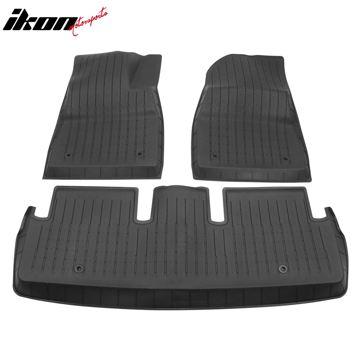2024-2025 Tesla Model 3 Highland 3D All Weather Floor Mats Liners TPE