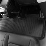 Car Floor Mat for 2020-24 Tesla Model Y 3D Black Carpets Injection TPE