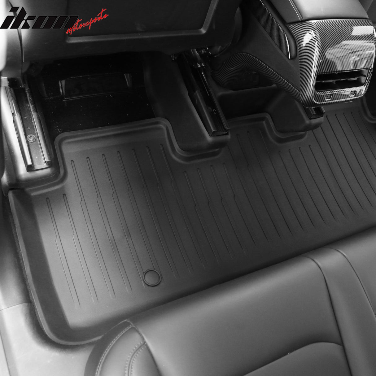 Car Floor Mat for 2020-24 Tesla Model Y 3D Black Carpets Injection TPE