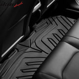 2020-2024 Tesla Model Y Floor Mats 3D TPE All Weather 3PC Set Carpets