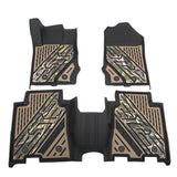 2021-2025 Ford Bronco 4DR Floor Mats TPE Carpets Black w/ Camouflage