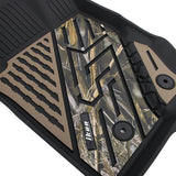 2021-2025 Ford Bronco 4DR Floor Mats TPE Carpets Black w/ Camouflage