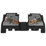2018-2025 Jeep Wrangler JL Unlimited 4Dr Floor Mats Black Gray TPE