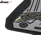 2018-2025 Jeep Wrangler JL Unlimited 4Dr Floor Mats Black Gray TPE