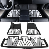 2024-2025 Tesla Model 3 3D Floor Mats Black Gray White TPE Injection