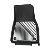 2020-2024 Tesla Model Y 3D Floor Mats Black& Gray& White TPE Injection