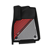 2020-2024 Tesla Model Y 3D Floor Mats Black& Gray& Red TPE Injection