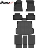 2025-2026 Audi Q5 & SQ5 & Sportback 3D TPE All Weather Waterproof Anti-Slip Interior Cargo Liner Carpets Backrest + Floor Mats + Rear Trunk Mat 7PCS