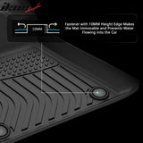 2025-2026 Audi Q5 & SQ5 & Sportback 3D TPE All Weather Waterproof Anti-Slip Interior Cargo Liner Carpets Backrest + Floor Mats + Rear Trunk Mat 7PCS