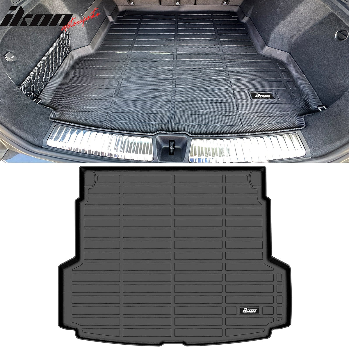 2025-2026 Audi Q5 & SQ5 & Sportback 3D TPE All Weather Waterproof Anti-Slip Interior Cargo Liner Carpets Backrest + Floor Mats + Rear Trunk Mat 7PCS