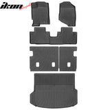 2007-2008 Acura RDX TPE All Weather Floor Mats Liner + Trunk Mat + Backrest Mats
