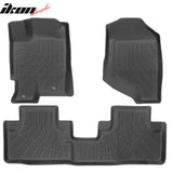 2007-2008 Acura RDX TPE All Weather Floor Mats Liner + Trunk Mat + Backrest Mats