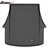 2015-2020 Acura TLX AWD 3D TPE All Weather Heavy Duty Waterproof Anti-Slip Front Rear Interior Cargo Liner Carpets Floor Mats + Rear Trunk Mat 4PCS