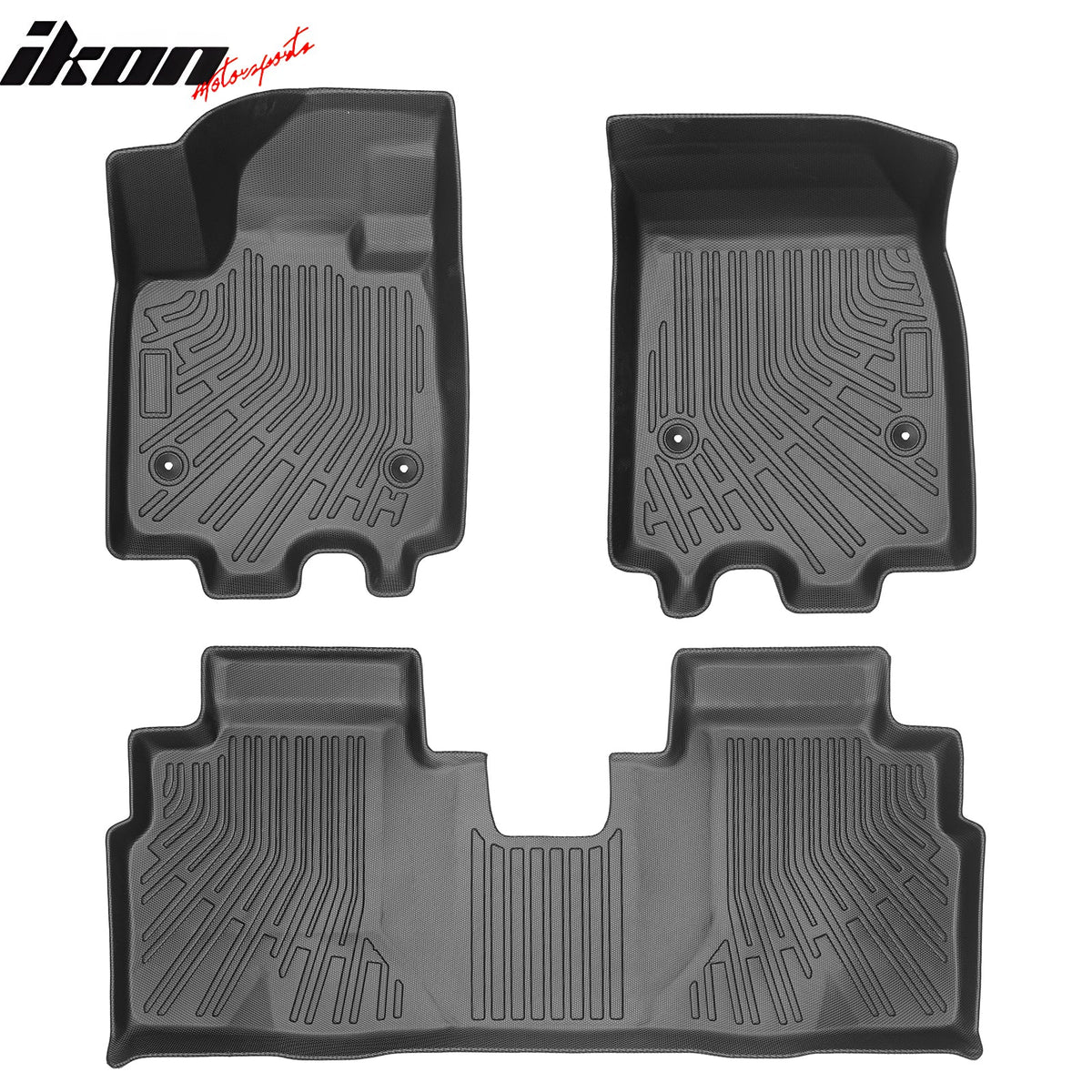 2025-2026 Cadillac Optiq TPE All Weather Floor Mats + Trunk Mat + Backrest Mats