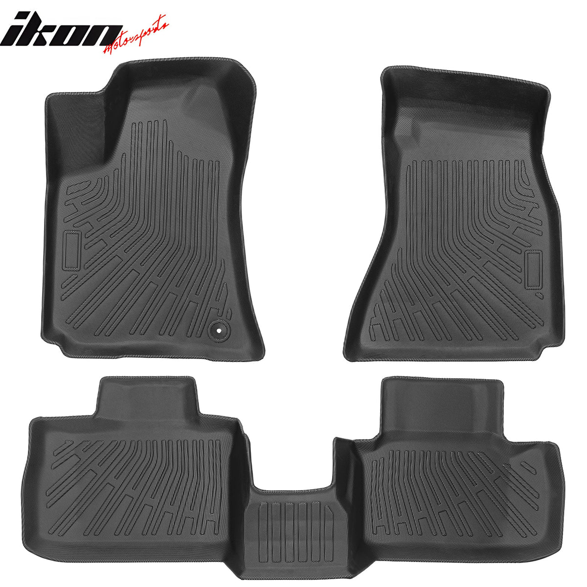 2006-2010 Dodge Charger RWD 2005-2010 Chrysler 300 RWD TPE Floor Mats Carpets + Rear Trunk Mat Liner
