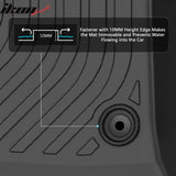 2013-2016 Dodge Dart 3D TPE All Weather Heavy Duty Waterproof Anti-Slip Interior Cargo Liner Carpets Floor Mats + Rear Trunk Mat 4PCS
