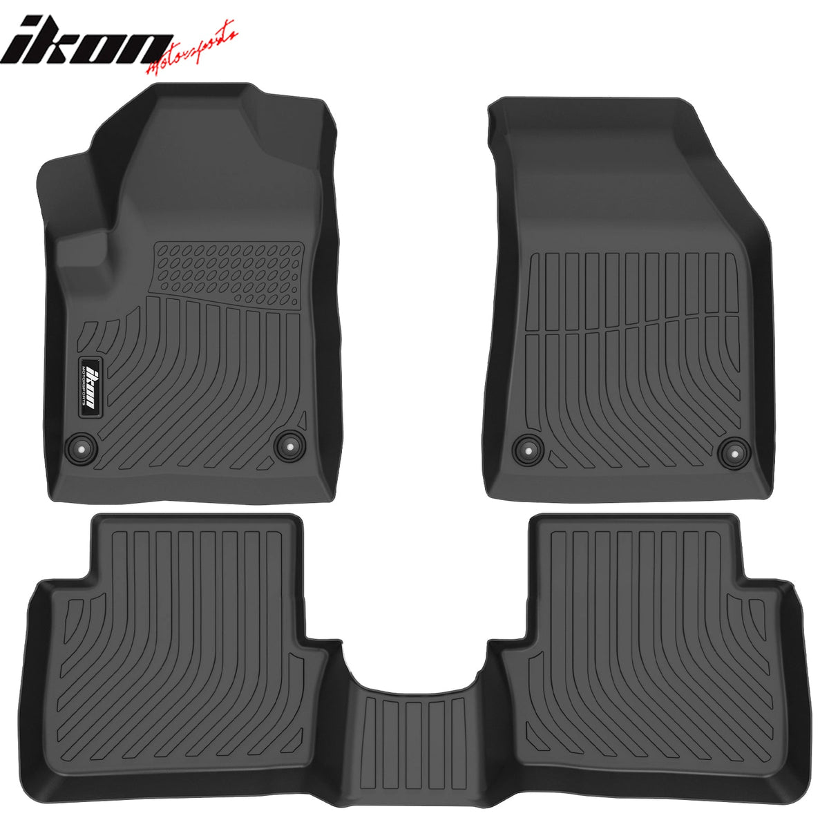 2013-2016 Dodge Dart 3D TPE All Weather Heavy Duty Waterproof Anti-Slip Interior Cargo Liner Carpets Floor Mats + Rear Trunk Mat 4PCS