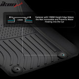 2017-2020 Hyundai Elantra 3D TPE All Weather Heavy Duty Waterproof Anti-Slip Front Rear Interior Cargo Liner Carpets Floor Mats + Rear Trunk Mat 4PCS