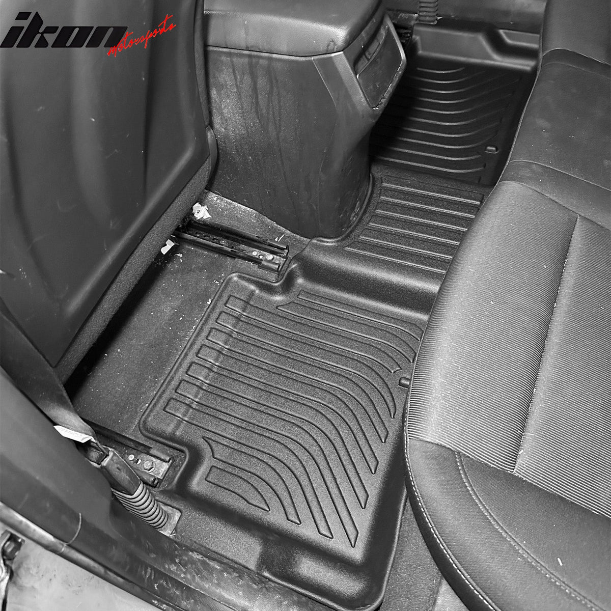 2017-2020 Hyundai Elantra 3D TPE All Weather Heavy Duty Waterproof Anti-Slip Front Rear Interior Cargo Liner Carpets Floor Mats + Rear Trunk Mat 4PCS