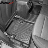 2017-2020 Hyundai Elantra 3D TPE All Weather Heavy Duty Waterproof Anti-Slip Front Rear Interior Cargo Liner Carpets Floor Mats + Rear Trunk Mat 4PCS