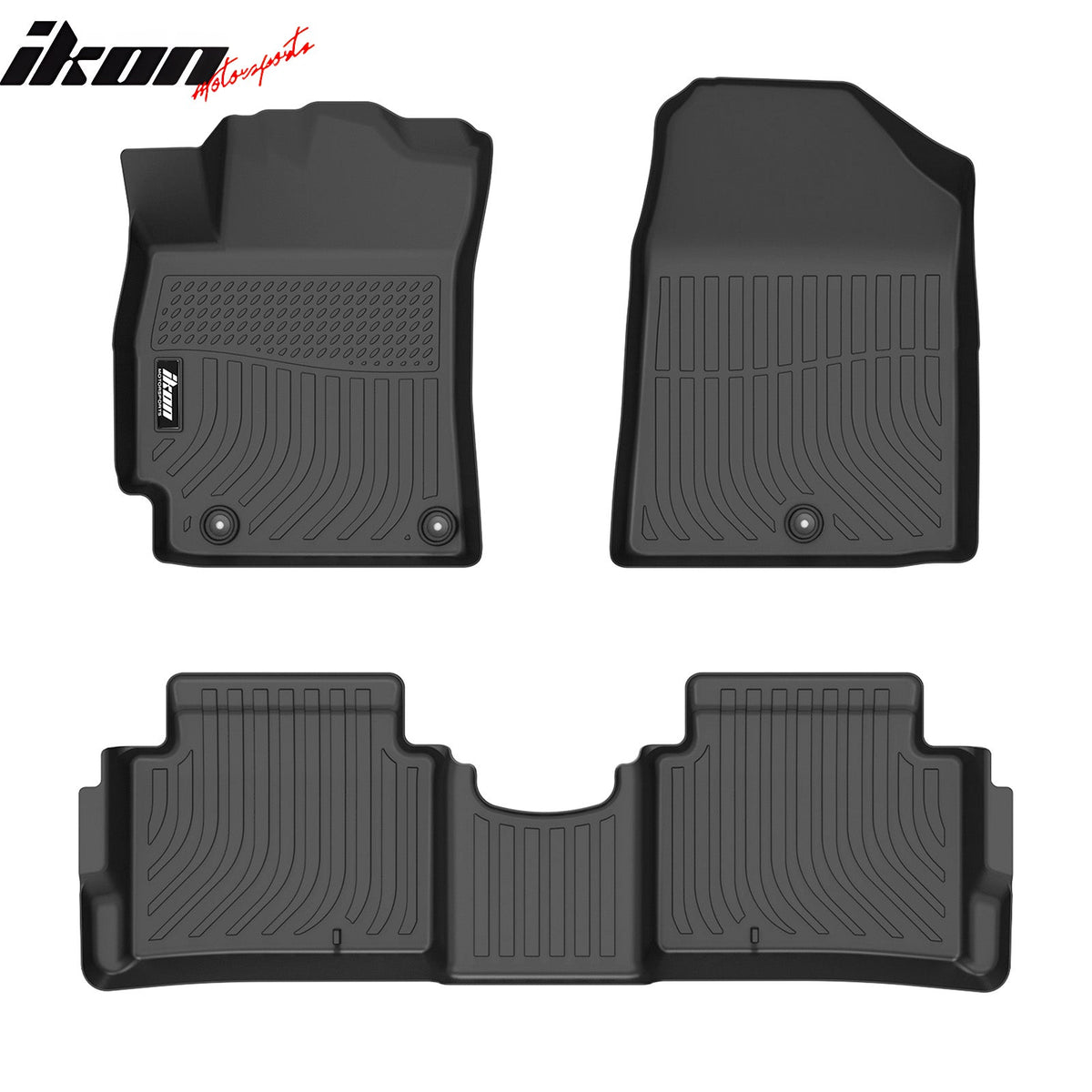 2017-2020 Hyundai Elantra 3D TPE All Weather Heavy Duty Waterproof Anti-Slip Front Rear Interior Cargo Liner Carpets Floor Mats + Rear Trunk Mat 4PCS