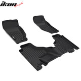 2008-2013 Jeep Liberty 4DR 3D Molded Floor Mats Carpet + Trunk Mat TPE