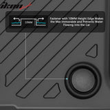 2016-2026 Mazda MX-5 Miata 3D TPE All Weather Heavy Duty Waterproof Anti-Slip Interior Cargo Liner Carpets Floor Mats + Rear Trunk Mat 3PCS
