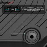 2011-2024 Mitsubishi Outlander Sport 3D TPE All Weather Waterproof Anti-Slip Interior Cargo Liner Carpets Backrest + Floor Mats + Rear Trunk Mat 6PCS
